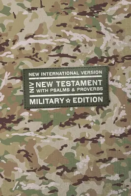 Niv, Neues Testament mit Psalmen und Sprüchen, Militärische Ausgabe, Kompakt, Taschenbuch, Militärtarnfarbe, Komfortdruck - Niv, New Testament with Psalms and Proverbs, Military Edition, Compact, Paperback, Military Camo, Comfort Print