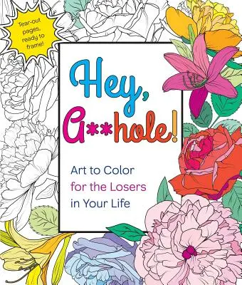 Hey, A**hole: Kunst zum Ausmalen für die Verlierer in deinem Leben - Hey, A**hole: Art to Color for the Losers in Your Life