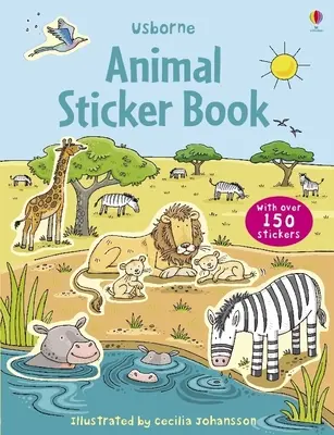 Erstes Stickerbuch Tiere - First Sticker Book Animals