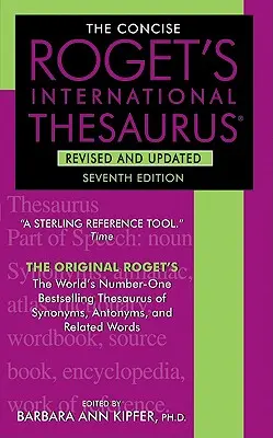 Der kurze Roget's International Thesaurus - The Concise Roget's International Thesaurus