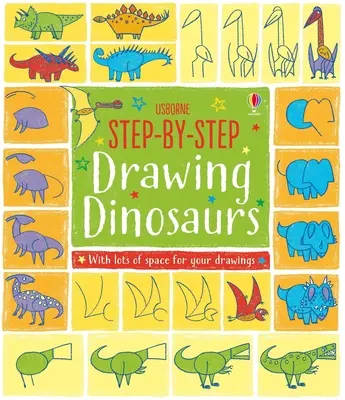 Schritt-für-Schritt-Zeichnung Dinosaurier - Step-By-Step Drawing Dinosaurs