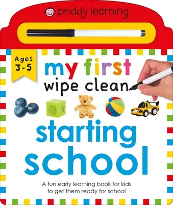 Priddy Learning: Mein erster abwischbarer Schulanfang: Ein lustiges Buch zum frühen Lernen - Priddy Learning: My First Wipe Clean Starting School: A Fun Early Learning Book