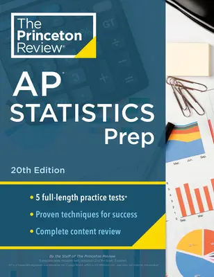 Princeton Review AP Statistik Vorbereitung, 20. Auflage: 5 Übungstests + Vollständige Inhaltswiederholung + Strategien & Techniken - Princeton Review AP Statistics Prep, 20th Edition: 5 Practice Tests + Complete Content Review + Strategies & Techniques