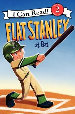 Flat Stanley bei der Fledermaus - Flat Stanley at Bat