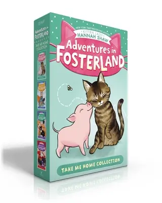 Adventures in Fosterland Take Me Home Collection (Boxed Set): Emmett und Jez; Super Spinat; Baby Badger; Snowpea die Welpenkönigin - Adventures in Fosterland Take Me Home Collection (Boxed Set): Emmett and Jez; Super Spinach; Baby Badger; Snowpea the Puppy Queen