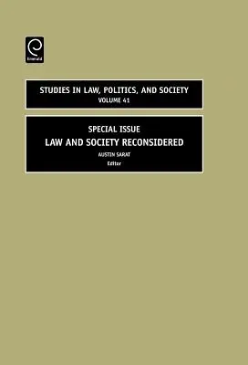 Recht und Gesellschaft neu überdacht: Sonderausgabe - Law and Society Reconsidered: Special Issue