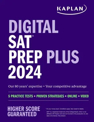 Digital SAT Prep Plus 2024: Enthält 1 Übungstest in voller Länge, 700+ Übungsfragen - Digital SAT Prep Plus 2024: Includes 1 Full Length Practice Test, 700+ Practice Questions