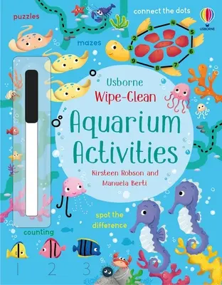 Wisch-saubere Aquarium-Aktivitäten - Wipe-Clean Aquarium Activities