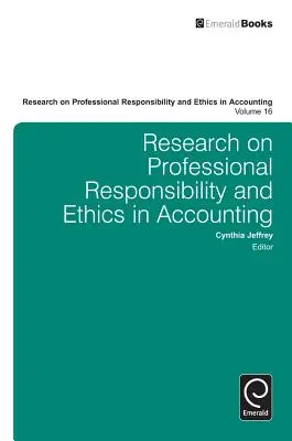 Forschung zu beruflicher Verantwortung und Ethik im Rechnungswesen - Research on Professional Responsibility and Ethics in Accounting