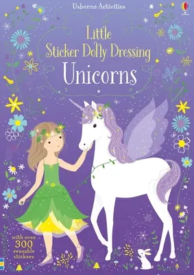 Kleiner Sticker Dolly Dressing Einhörner - Little Sticker Dolly Dressing Unicorns