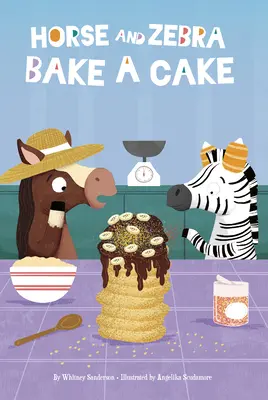 Pferd und Zebra backen eine Torte - Horse and Zebra Bake a Cake