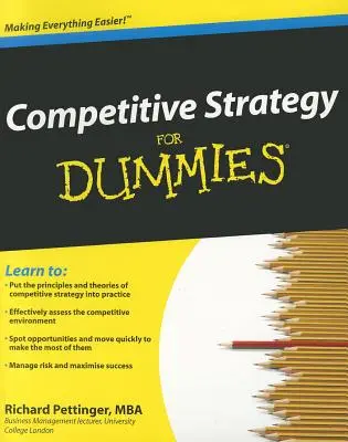 Wettbewerbsstrategie für Dummies - Competitive Strategy for Dummies