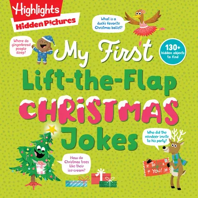 Versteckte Bilder Meine ersten Weihnachtswitze zum Anheben der Klappe - Hidden Pictures My First Lift-The-Flap Christmas Jokes