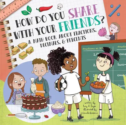 Wie teilst du mit deinen Freunden? Ein Mathebuch über Brüche, Dezimalzahlen und Prozentsätze - How Do You Share with Your Friends?: A Math Book about Fractions, Decimals, & Percents