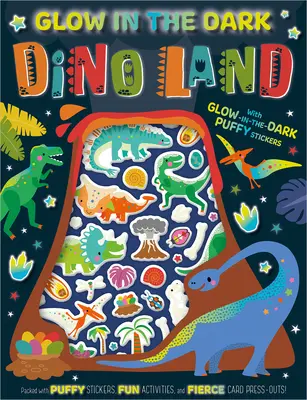 Dunkel leuchtendes Dino-Land-Aktivitätsbuch - Glow in the Dark Dino Land Activity Book