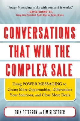 Gespräche, die den komplexen Verkauf gewinnen (Pb) - Conversations That Win the Complex Sale (Pb)