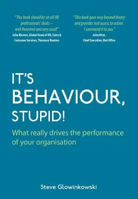 Es ist das Verhalten, dumm! Was die Leistung Ihrer Organisation wirklich antreibt - It's Behaviour, Stupid!: What Really Drives the Performance of Your Organisation