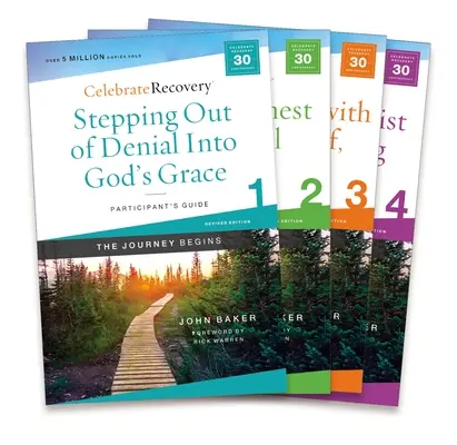 Celebrate Recovery - Aktualisiertes Teilnehmerhandbuch, Bände 1-4 - Ein Genesungsprogramm auf der Grundlage von acht Prinzipien aus den Seligpreisungen - Celebrate Recovery Updated Participant's Guide Set, Volumes 1-4 - A Recovery Program Based on Eight Principles from the Beatitudes