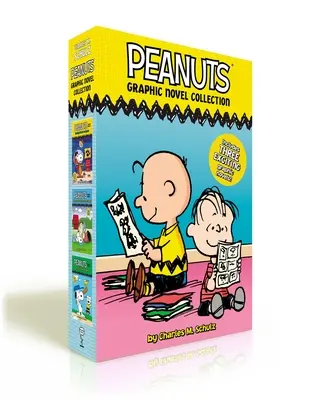 Peanuts Graphic Novel Collection (Boxed Set): Snoopy fliegt ins All; Abenteuer mit Linus und seinen Freunden; Schlag ein, Charlie Brown! - Peanuts Graphic Novel Collection (Boxed Set): Snoopy Soars to Space; Adventures with Linus and Friends!; Batter Up, Charlie Brown!
