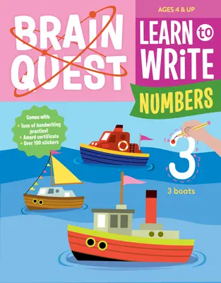 Brain Quest Schreiben lernen: Zahlen - Brain Quest Learn to Write: Numbers