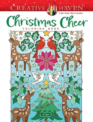 Creative Haven Weihnachtsfreude-Malbuch - Creative Haven Christmas Cheer Coloring Book