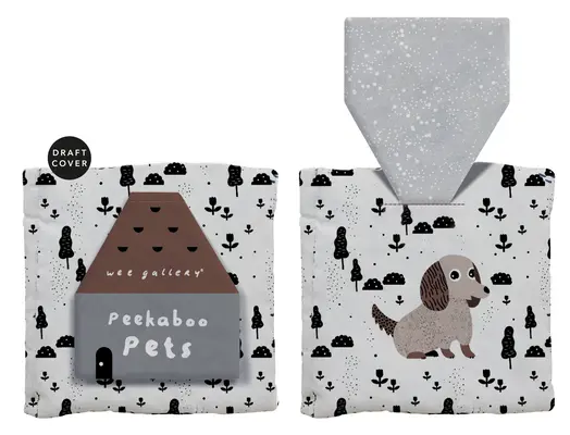 Peekaboo Pets: Babys erstes Falten-Guck-Buch - Klappe hoch! - Peekaboo Pets: Baby's First Crinkle Peek-A-Book - Lift the Flap!