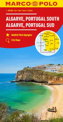 Algarve Marco Polo Karte - Algarve Marco Polo Map