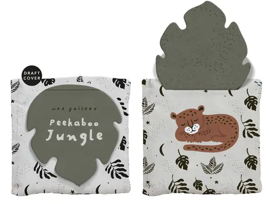 Peekaboo Dschungel: Babys erstes Krabbelbuch - Klappe hoch! - Peekaboo Jungle: Baby's First Crinkle Peek-A-Book - Lift the Flap!