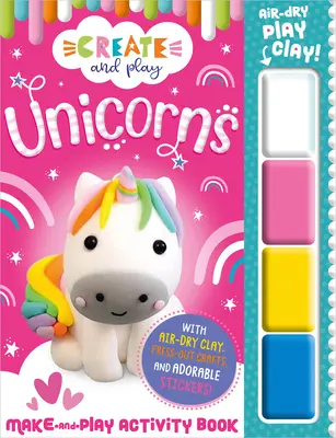 Einhorn-Aktivitätsbuch zum Erstellen und Spielen - Create and Play Unicorns Activity Book