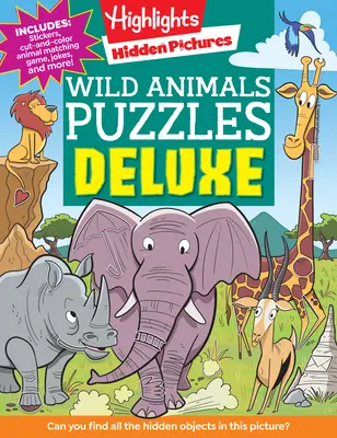 Wilde Tiere Puzzles Deluxe - Wild Animals Puzzles Deluxe
