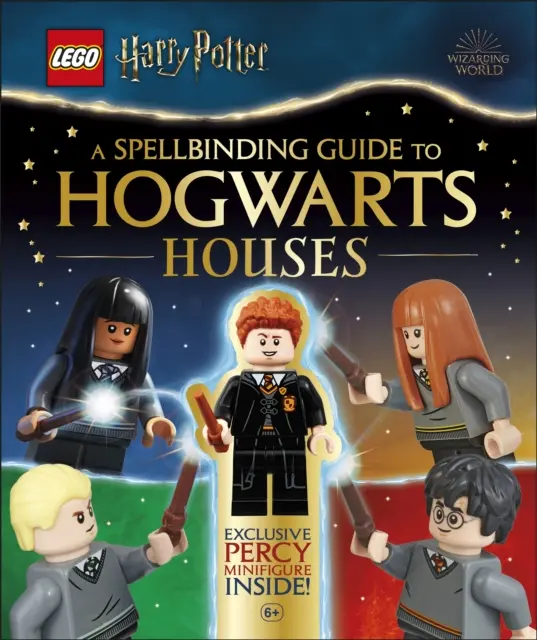 LEGO Harry Potter Ein zauberhafter Führer durch die Häuser von Hogwarts - mit exklusiver Percy Weasley Minifigur - LEGO Harry Potter A Spellbinding Guide to Hogwarts Houses - With Exclusive Percy Weasley Minifigure