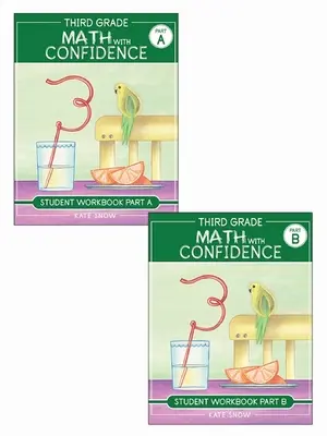 Mathe mit Zuversicht für die dritte Klasse - Arbeitsbuch für Schüler (Bundle) - Third Grade Math with Confidence Student Workbook Bundle