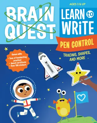 Brain Quest Schreiben lernen: Stiftkontrolle, Durchpausen, Formen und mehr - Brain Quest Learn to Write: Pen Control, Tracing, Shapes, and More