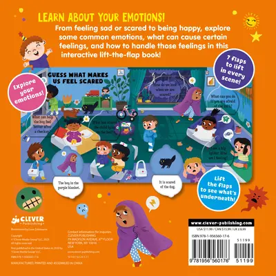 Errate die Emotionen: Ein Klappenbuch mit 35 Klappen! - Guess the Emotions: A Lift-The-Flap Book with 35 Flaps!