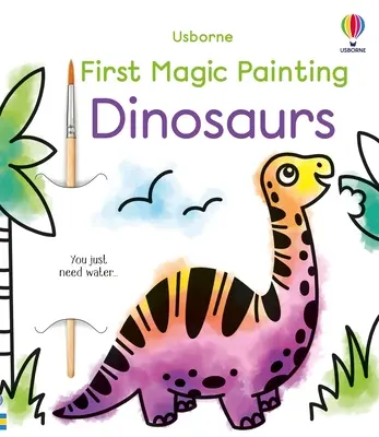 Erstes Zaubermalbuch Dinosaurier - First Magic Painting Dinosaurs