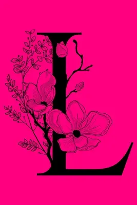 L: Monogramm Initial Letter Notebook: Individuelles Geschenk-Journal mit Monogramm - L: Monogram Initial Letter Notebook: Customized Monogrammed Gift Journal