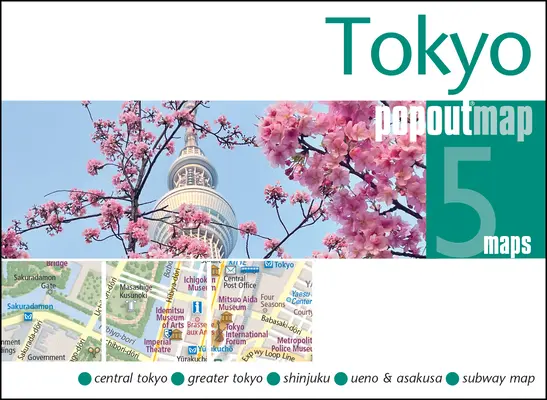 Tokio Popout-Karte - Tokyo Popout Map