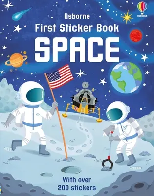 Erstes Stickerheft Weltraum - First Sticker Book Space