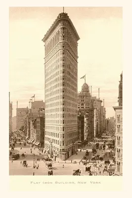 Oldtimer-Journal Flaches Eisengebäude, New York City - Vintage Journal Flat Iron Building, New York City