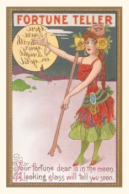 Weinlese-Journal Wahrsager - Vintage Journal Fortune Teller