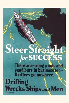 Jahrgangsjournal Steer Straight for Success - Vintage Journal Steer Straight for Success