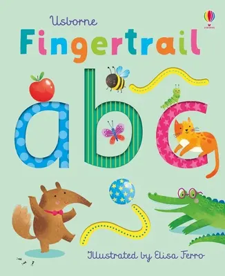 Fingertrail ABC: Ein Kindergartenvorbereitungsbuch für Kinder - Fingertrail ABC: A Kindergarten Readiness Book for Kids