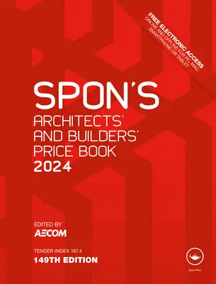 Spon's Preisbuch für Architekten und Bauherren 2024 - Spon's Architects' and Builders' Price Book 2024