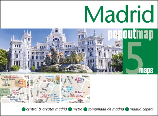 Madrid Popout Karte - Madrid Popout Map