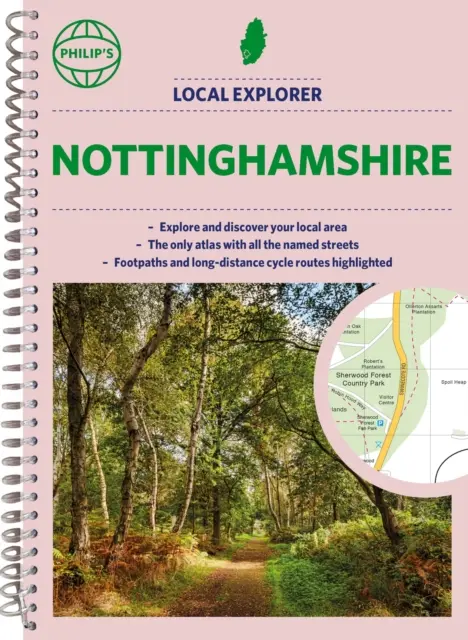 Philip's Local Explorer Straßenatlas Nottinghamshire - Philip's Local Explorer Street Atlas Nottinghamshire