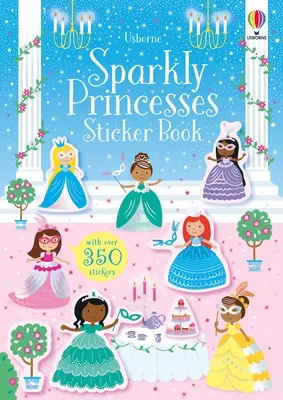 Glitzerndes Prinzessinnen-Stickerbuch - Sparkly Princesses Sticker Book