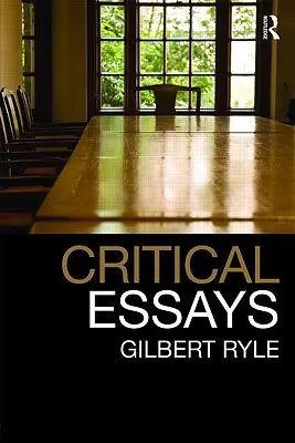 Kritische Essays: Gesammelte Aufsätze Band 1 - Critical Essays: Collected Papers Volume 1