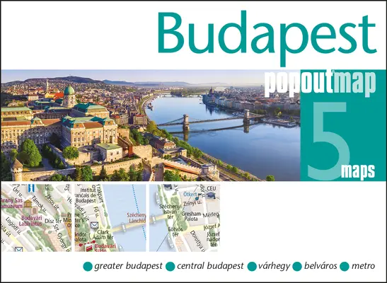 Budapest Popout-Karte - Budapest Popout Map