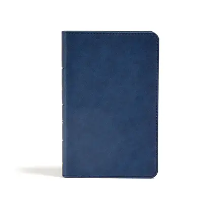 CSB Bibel im persönlichen Format, marineblauer Ledereinband - CSB Personal Size Bible, Navy Leathertouch