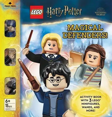 Lego Harry Potter: Magische Beschützer: Activity Book mit 3 Minifiguren und Zubehör - Lego Harry Potter: Magical Defenders: Activity Book with 3 Minifigures and Accessories